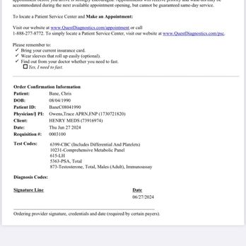 Quest Diagnostics - i was scolded for asking for help - Laboratory Testing Near Me - Oakland Park, Florida Quest Diagnostics - i was scolded for asking for help - Laboratory Testing Near Me - Oakland Park, Florida