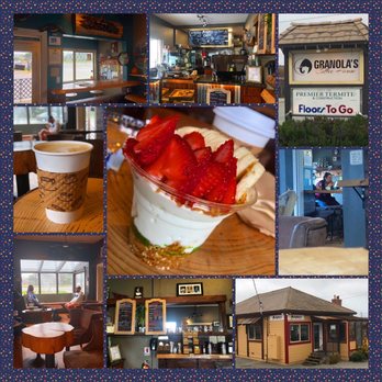 Granola's Coffee House - Montage of images from Granola's Coffee House - Coffee & Tea Near Me - Half Moon Bay, California Granola's Coffee House - Montage of images from Granola's Coffee House - Coffee & Tea Near Me - Half Moon Bay, California
