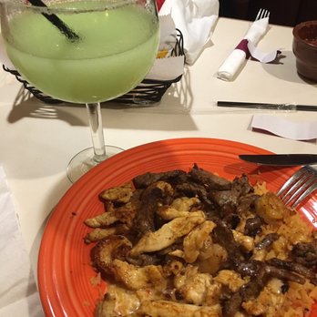 El Rodeo - Jumbo margarita plus shrimp, chicken and steak rice. Enough said! - Mexican Near Me - Blacksburg, Virginia El Rodeo - Jumbo margarita plus shrimp, chicken and steak rice. Enough said! - Mexican Near Me - Blacksburg, Virginia