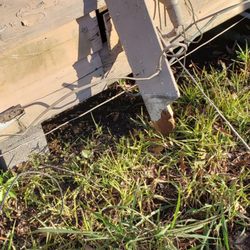 Coastal Roofing Specialists - flood lights torn down during demolition of old roof, never replaced as promised