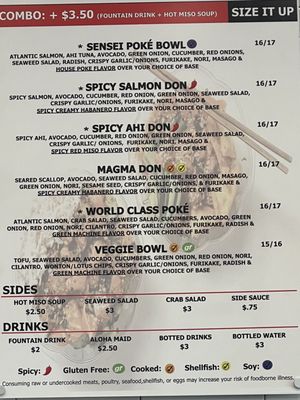 Menu photo 3 FreshFish Poke Clackamas, OR