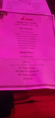 Menu photo 1 El Coco New York, NY