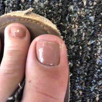 Rendezvous Nails & Spa - day after I got a deluxe pedicure - Nail Salons Near Me - San Marcos , California