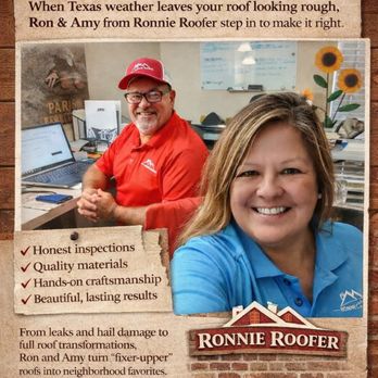 Ronnie Roofer - Seabrook, Texas Roofers - Roofing Near Me - Houston, Texas