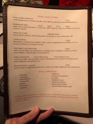Menu photo 1 Lanny's Fireside Conover, WI