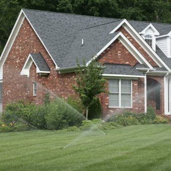 Sprinkler Repair Services - Lawn with sprinkler heads - Irrigation Near Me Sprinkler Repair Services - Lawn with sprinkler heads - Irrigation Near Me