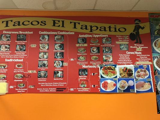 Menu photo 2 Tacos El Tapatio North Las Vegas, NV