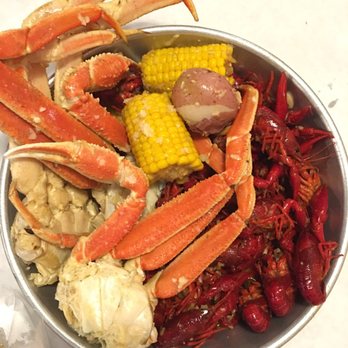Crazee Crab - 1# crawfish 1# snow crab legs. This is mild, my friend got the medium spicy level and it was phenomenal. - Seafood Near Me - Grand Prairie, Texas Crazee Crab - 1# crawfish 1# snow crab legs. This is mild, my friend got the medium spicy level and it was phenomenal. - Seafood Near Me - Grand Prairie, Texas