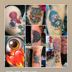 Body Graphics Tattoo - By TigerRob (top left two are me!)