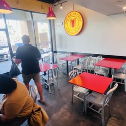 Interior dining area