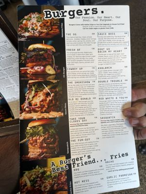 Menu photo 1 Drizzle Mount Shasta, CA