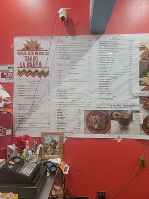 Menu photo 1 Tacos La Barca In Williams Williams, CA