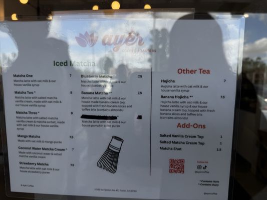 Menu photo 6 Ayer Coffee Tustin, CA