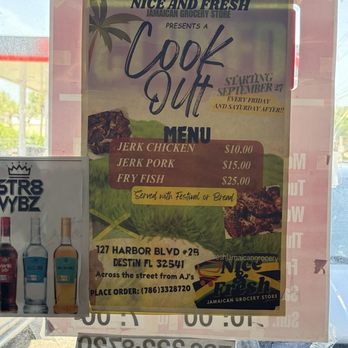 Nice & Fresh Jamaican Grocery - Friday & Saturday night ONLY menu - International Grocery Near Me - Destin, Florida Nice & Fresh Jamaican Grocery - Friday & Saturday night ONLY menu - International Grocery Near Me - Destin, Florida