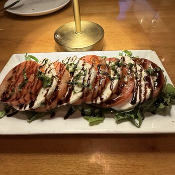 The Vault Restaurant - Caprese salad. - Cocktail Bars Near Me - Bakersfield, California