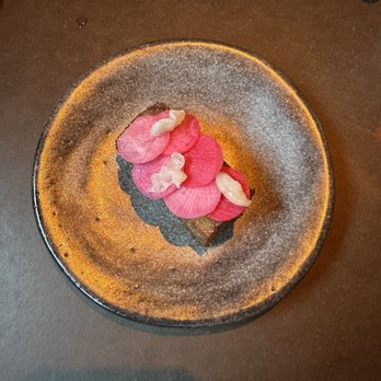 Atoma - Radish cake - IG @bougiefoodieboi - New American Near Me - Seattle, Washington Atoma - Radish cake - IG @bougiefoodieboi - New American Near Me - Seattle, Washington