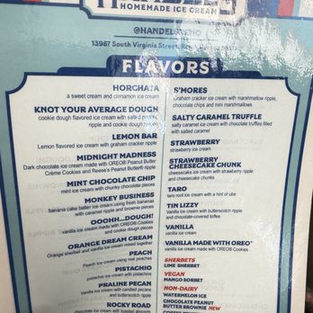 Handel’s Homemade Ice Cream - More flavors - Ice Cream & Frozen Yogurt Near Me - Reno, Nevada
