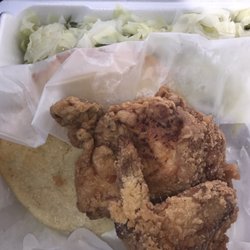 Roberson Barbecue - I normally don't get a chance to post a picture from here!!! Best fried chicken...