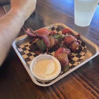 Cajun Craft - Crab stuffed jalapeño bacon wrap - Cajun/Creole Near Me - Waco, Texas Cajun Craft - Crab stuffed jalapeño bacon wrap - Cajun/Creole Near Me - Waco, Texas