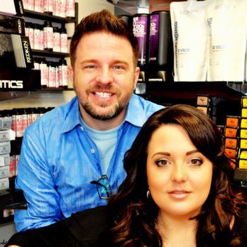 Salon Scissorella - The owners of Salon Scissorella, Robb Buck and Gina Ryan. - Hair Salons Near Me - Marietta, Georgia Salon Scissorella - The owners of Salon Scissorella, Robb Buck and Gina Ryan. - Hair Salons Near Me - Marietta, Georgia