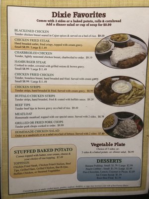 Menu photo 6 Johnny Rebs Dixie Cafe Hearne, TX