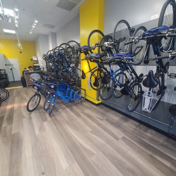 Bike and Roll Chicago - Inside the location where they have bikes used for tours - Bike Rentals Near Me - Chicago, Illinois