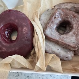 Blueberry bourbon and a chocolate bergamot old fashioned Blueberry bourbon and a chocolate bergamot old fashioned