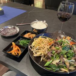 Gangnam Korean Restaurant - Bulgogi entree