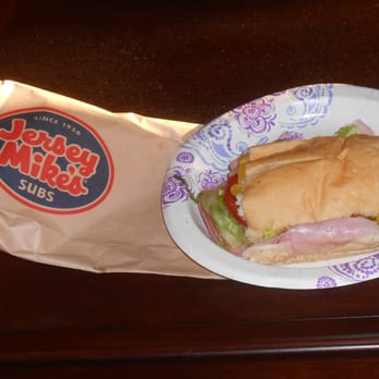 Jersey Mike's Subs - half eaten Italian sub - Sandwiches Near Me - Fort Myers, Florida Jersey Mike's Subs - half eaten Italian sub - Sandwiches Near Me - Fort Myers, Florida