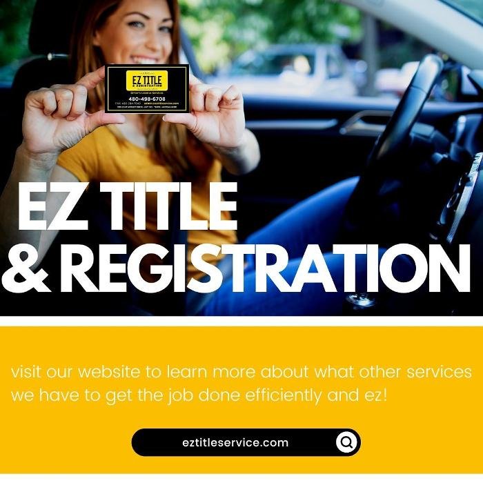 EZ TITLE & REGISTRATION Updated September 2024 43 Photos & 19