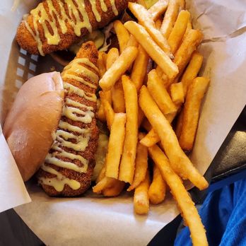 Hot Chicken Alley - Chicken Sliders (Lite Heat) & Fries - Chicken Shop Near Me - Phoenix, Arizona Hot Chicken Alley - Chicken Sliders (Lite Heat) & Fries - Chicken Shop Near Me - Phoenix, Arizona