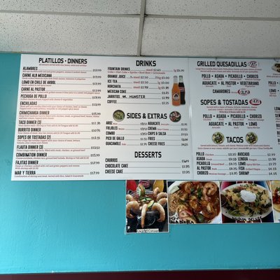 Menu photo 3 Senor Taco's Rolling Meadows, IL