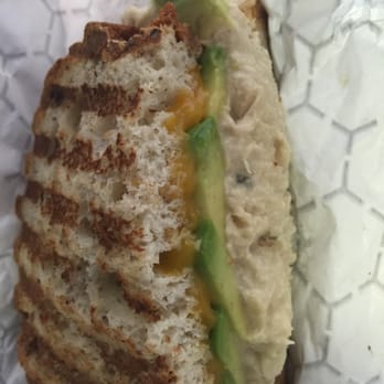 The Duffeyroll Cafe - Tuna avocado melt on gluten free bread!!! Yummyness!!!! - Breakfast & Brunch Near Me - Denver, Colorado The Duffeyroll Cafe - Tuna avocado melt on gluten free bread!!! Yummyness!!!! - Breakfast & Brunch Near Me - Denver, Colorado