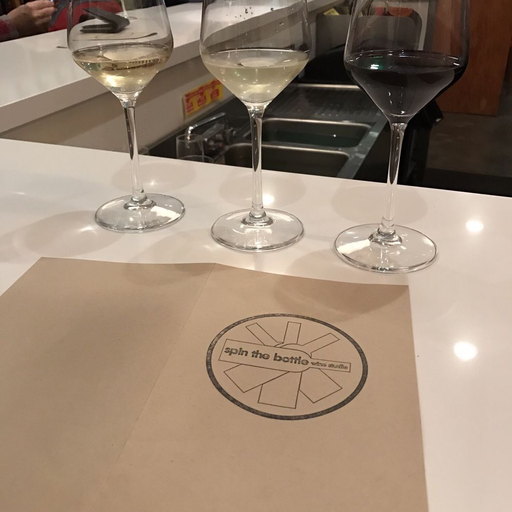 Spin the Bottle Wine Studio - Their name & logo is super cute - Wine Bars Near Me - Toluca Lake, California Spin the Bottle Wine Studio - Their name & logo is super cute - Wine Bars Near Me - Toluca Lake, California