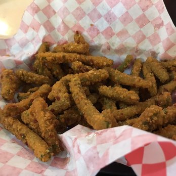 Main Street Barbecue - Fried green beans had a little bit of spice and a small kick to them that made them a perfect appetizer! My kids loved them dipped in ranch. - Barbeque Near Me - Durant, Oklahoma Main Street Barbecue - Fried green beans had a little bit of spice and a small kick to them that made them a perfect appetizer! My kids loved them dipped in ranch. - Barbeque Near Me - Durant, Oklahoma