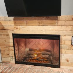 Fireside Shoppe & Aqua Mist - Traditional Electric Fireplace