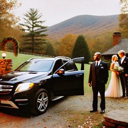 Ashe County Livery - Wedding Getaway Car