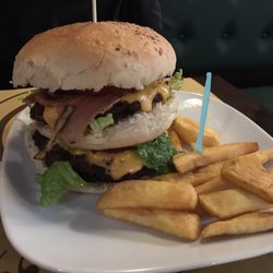 The Tower - Hamburger and French fries £12
