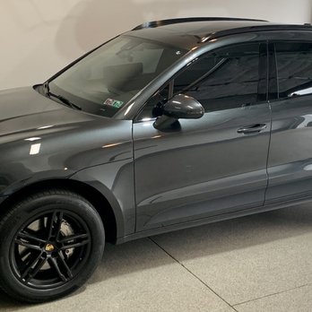 C&P Professional Detailing - Before polishing and ceramic.  Underlying swirls (invisible here) prevented that deep dark gloss. - Auto Detailing Near Me - Camp Hill, Pennsylvania