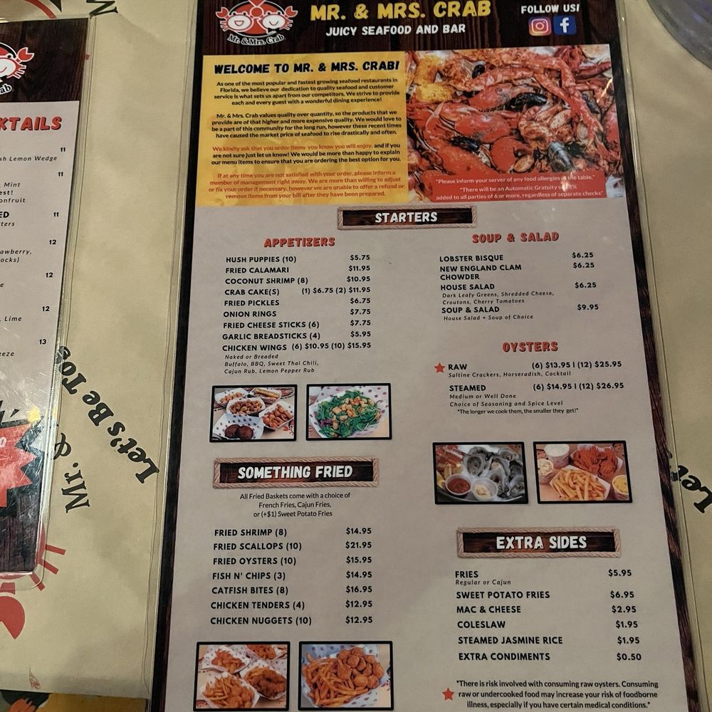 Mr and Mrs Crab - Seafood Near Me - Brandon, Florida Mr and Mrs Crab - Seafood Near Me - Brandon, Florida