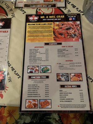 Menu photo 5 Mr and Mrs Crab Brandon, FL