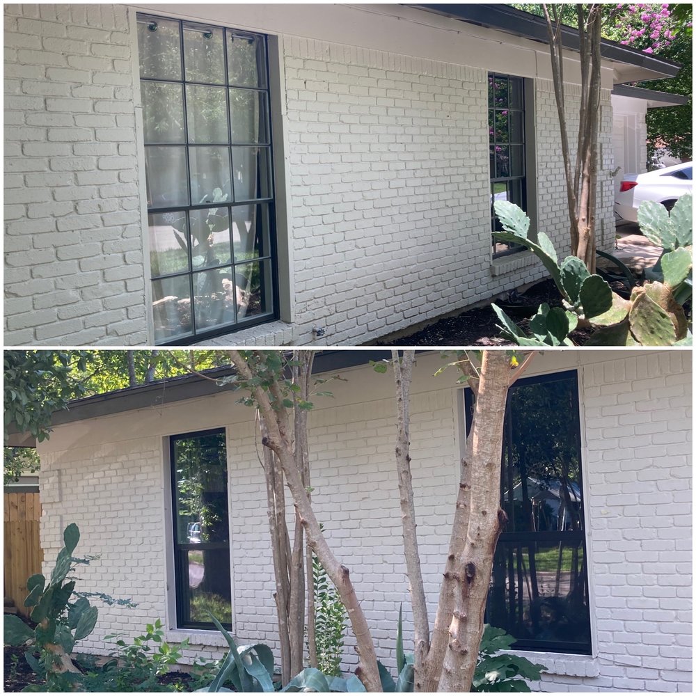 Before and after. Before and after.