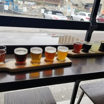 Henderson Brewing - Flights. Learned I HATE dark beer. - Breweries Near Me - Toronto, Ontario