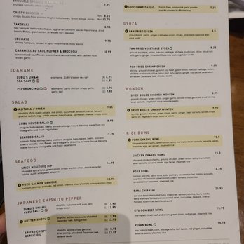 ZUBU - Ramen Near Me - Vancouver, British Columbia