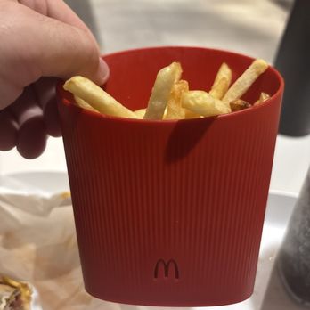 Mcdonald's - Fries in plastic cup - Fast Food Near Me Mcdonald's - Fries in plastic cup - Fast Food Near Me