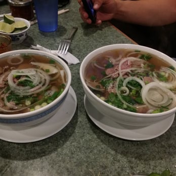 Pho 45 - (L to R) small combo and large.. CHEESUS - Vietnamese Near Me - La Mirada, California