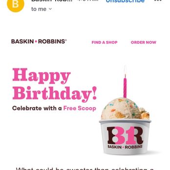 Baskin-Robbins - Thanks again! - Ice Cream & Frozen Yogurt Near Me - Fresno, California Baskin-Robbins - Thanks again! - Ice Cream & Frozen Yogurt Near Me - Fresno, California