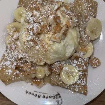 Cafe Bench - Lady Nana Crepe - Cafes Near Me - Flushing, New York