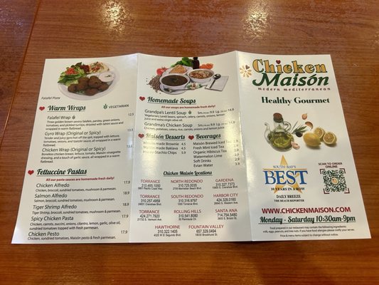 Menu photo 1 Chicken Maison Santa Ana, CA Menu photo 1 Chicken Maison Santa Ana, CA