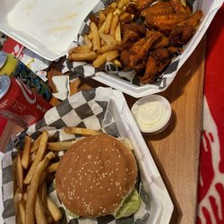 The Wing Shack and More - Cheese burger was bomb. Wings are bomb too